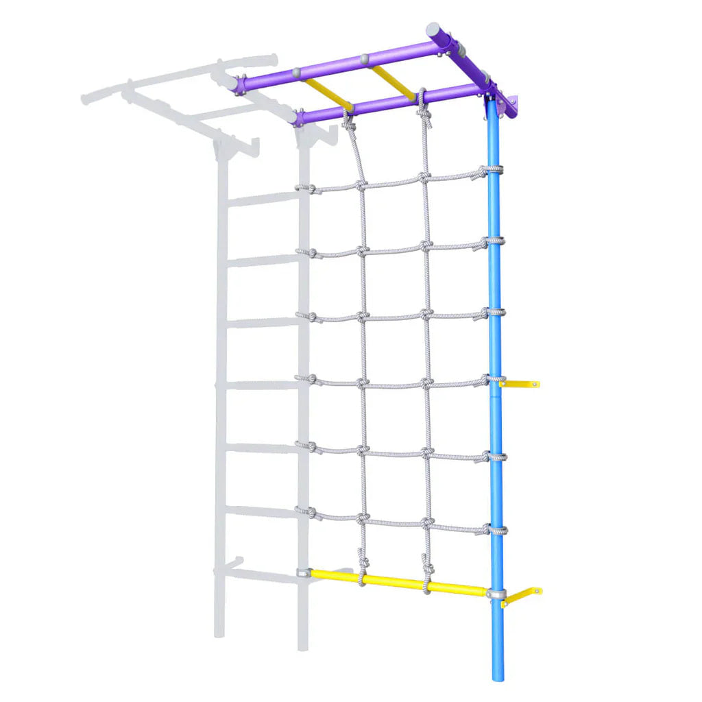Tinnitots  Indoor Monkey Bar with Climbing Net