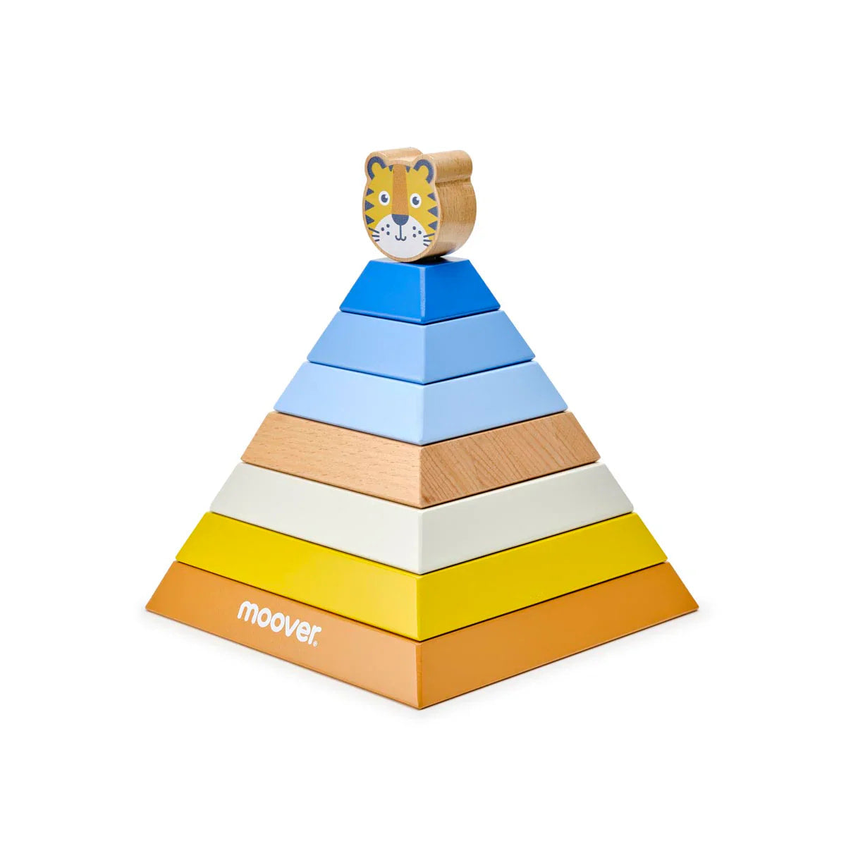 Moover Wooden Pyramid Puzzle
