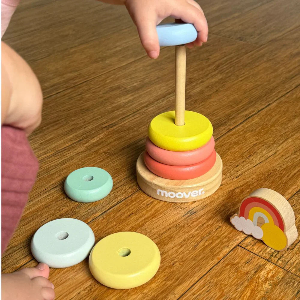 Moover Wooden Stacking Rings