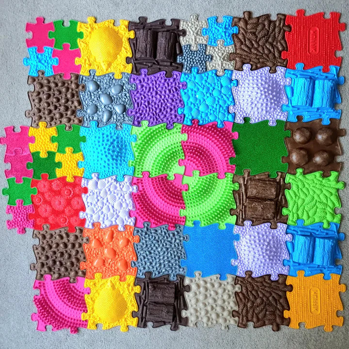 Muffik Diamond Sensory Play Mats Set