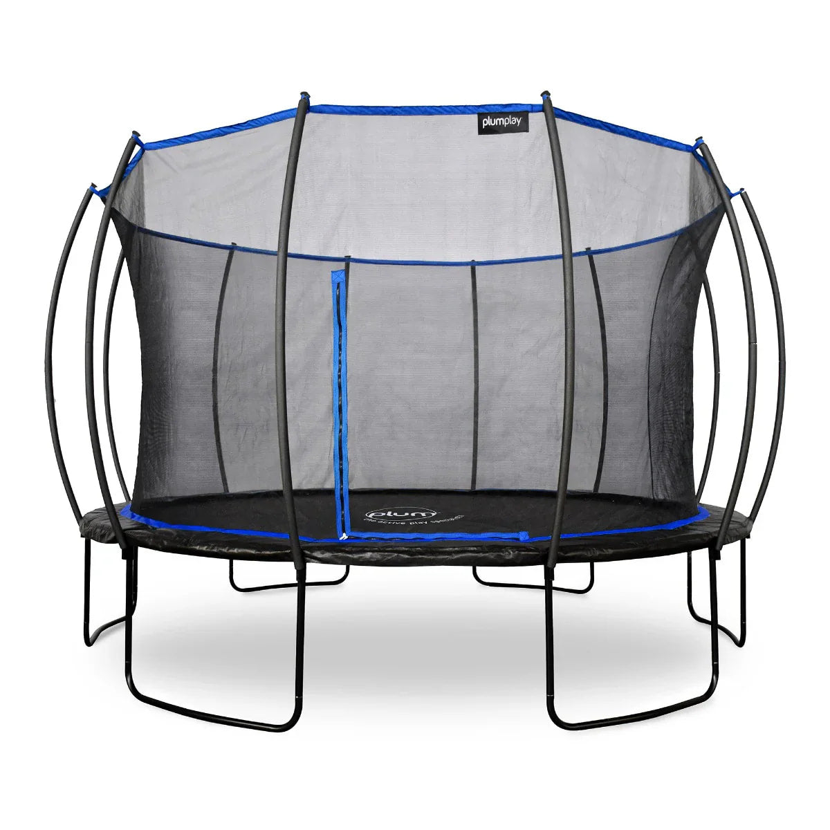Plum 14ft Deluxe Springsafe® Trampoline with Enclosure