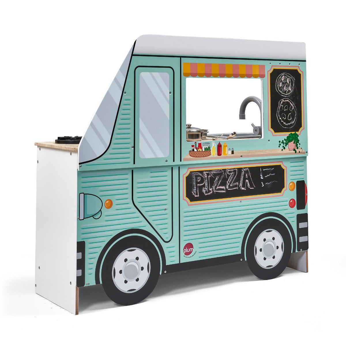 Plum 2-in-1 Wooden Street Food Truck & Kitchen