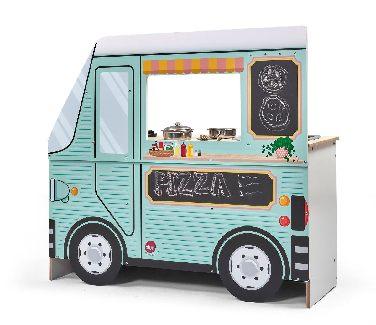 Plum 2-in-1 Wooden Street Food Truck & Kitchen