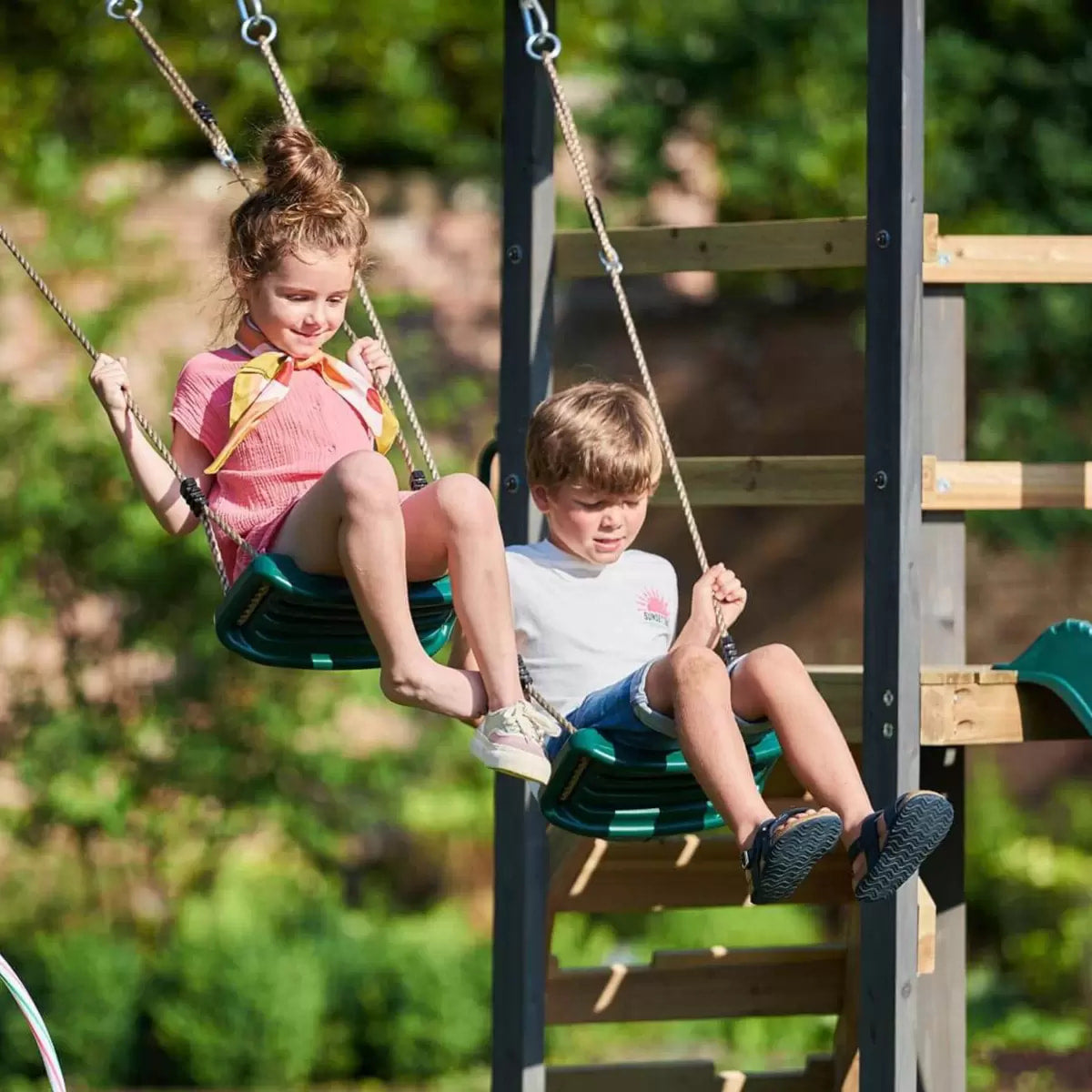 Plum Barbary Swing and Slide