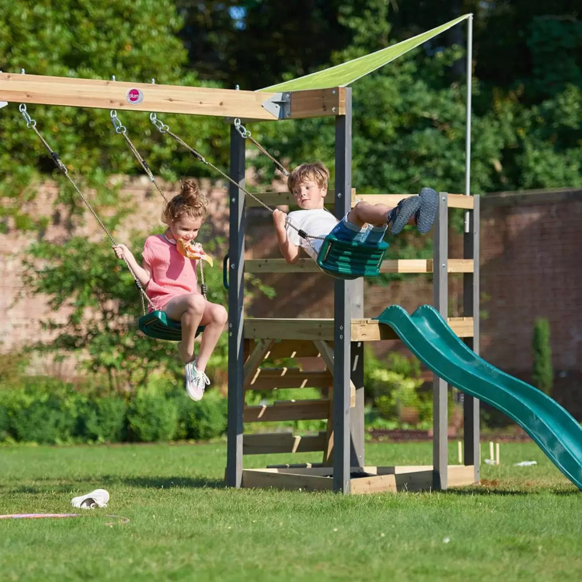 Plum Barbary Swing and Slide