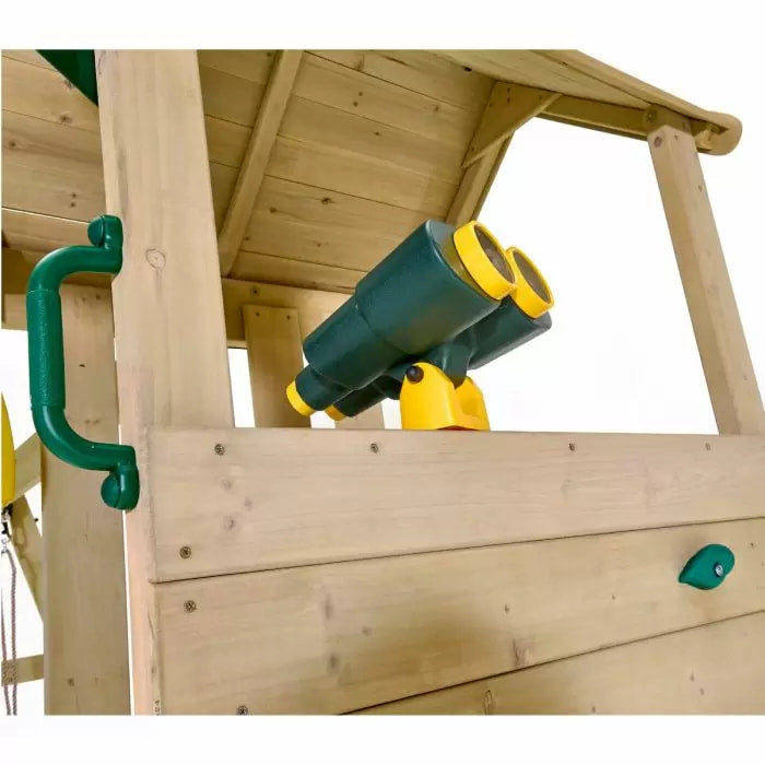 Plum Lookout Kids Tower with Monkey Bars and Swings