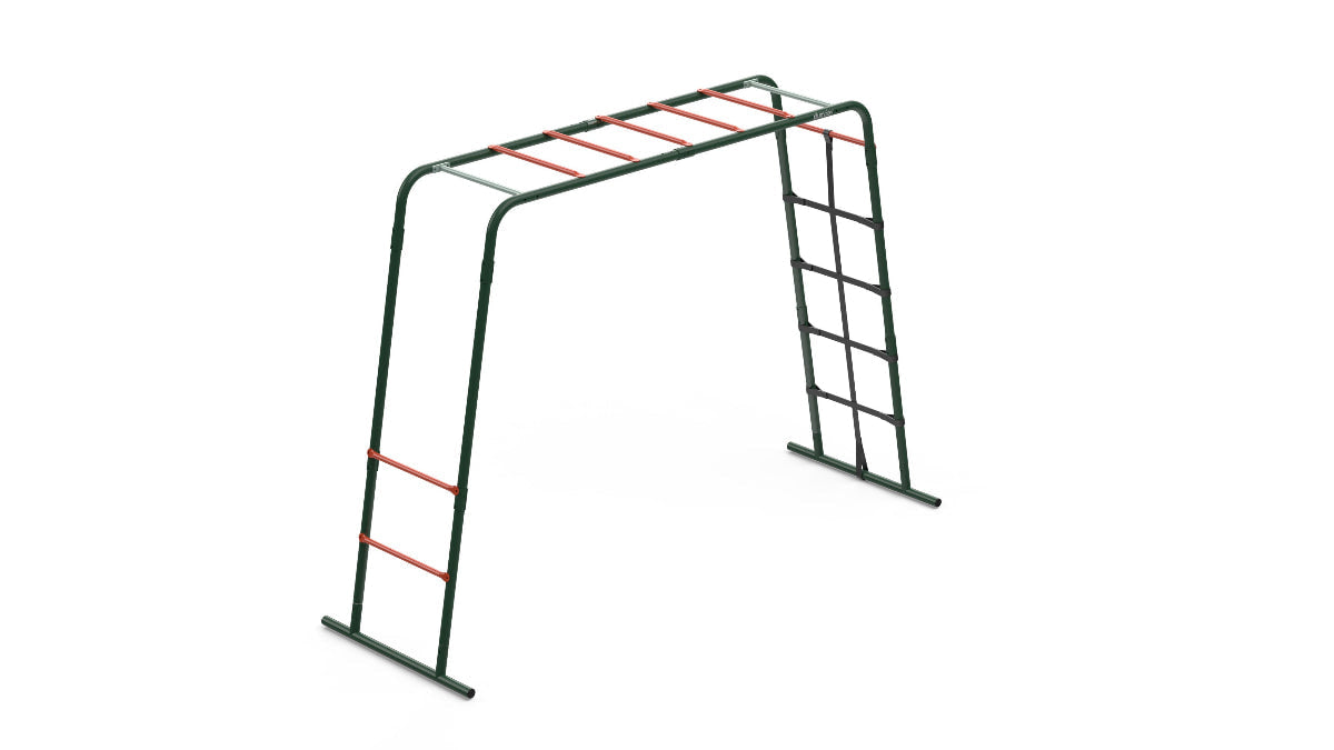 Plum Metal Outdoor Monkey Bars