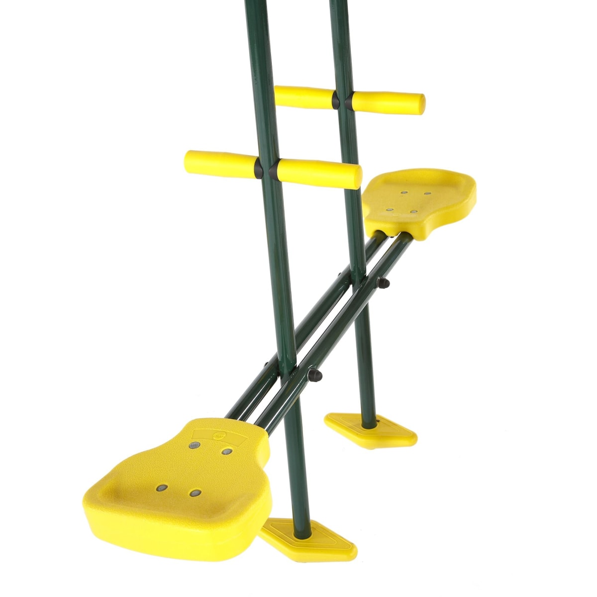 Plum Play Colobus Wooden Double Swing Set with Glider