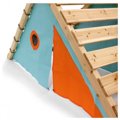 Plum Play First Wooden Climb and Slide Playground