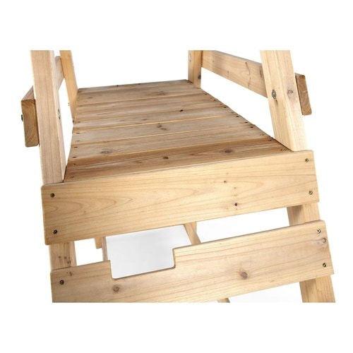 Plum Tamarin Wooden Swing Set