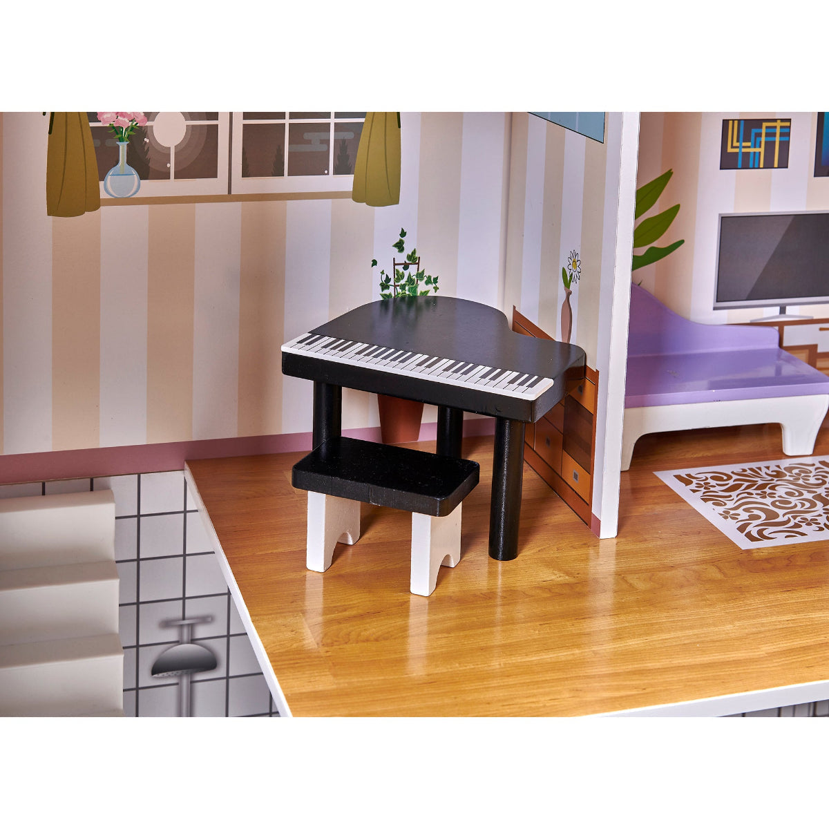 Plum Shorehouse Wooden Dolls House