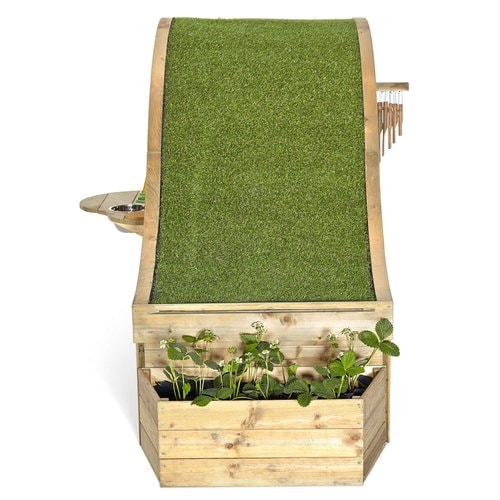 Plum® Play Nature Hideaway Veggie Garden and Art Easel