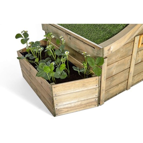 Plum® Play Nature Hideaway Veggie Garden and Art Easel
