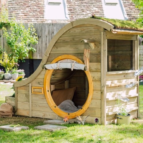Plum® Play Nature Hideaway Veggie Garden and Art Easel