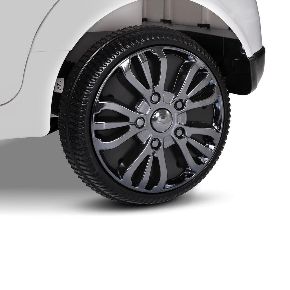 Rigo Range Rover Kids Ride on Car in White, Pink and Black