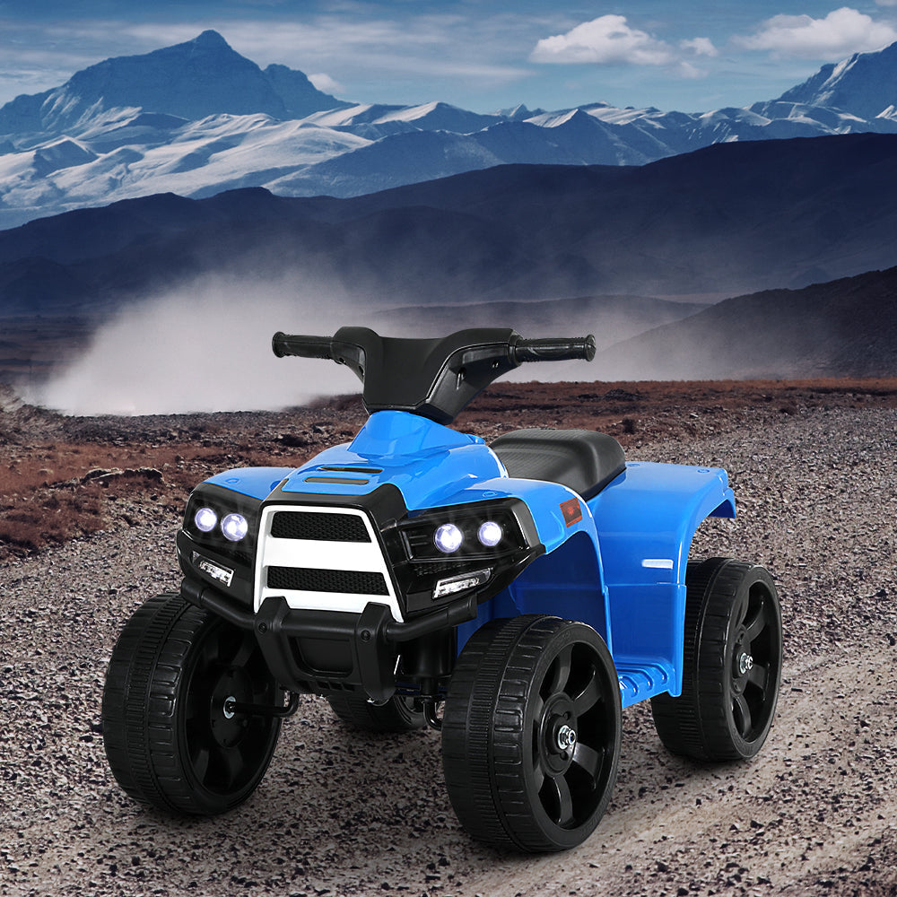 Rigo Kids ATV Quad Ride On Motorbike - Blue