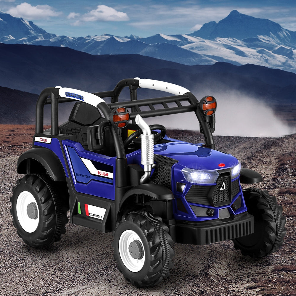 Rigo Kids Off-Road Ride On Jeep with Remote Control in Blue