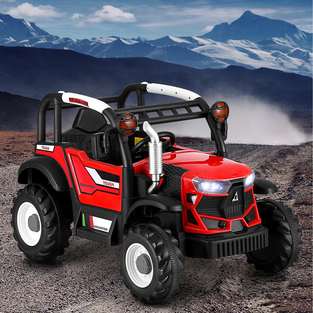 Rigo Kids Off-Road Ride On Jeep with Remote Control in Red