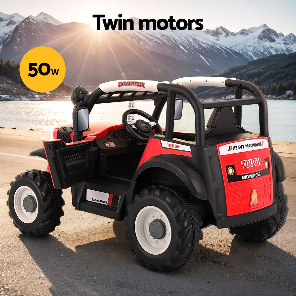 Rigo Kids Off-Road Ride On Jeep with Remote Control in Red