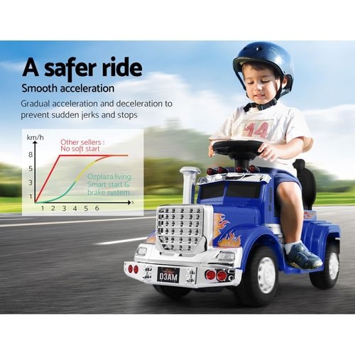 Rigo Kids 6v Ride On Truck