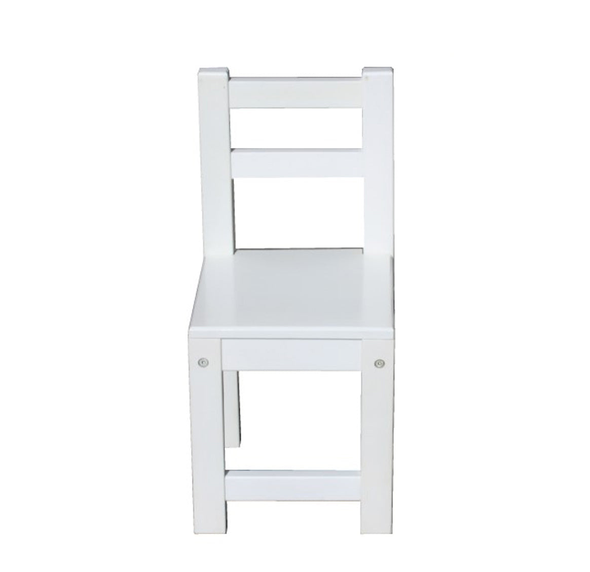 Standard White Timber Kids Table and Chairs