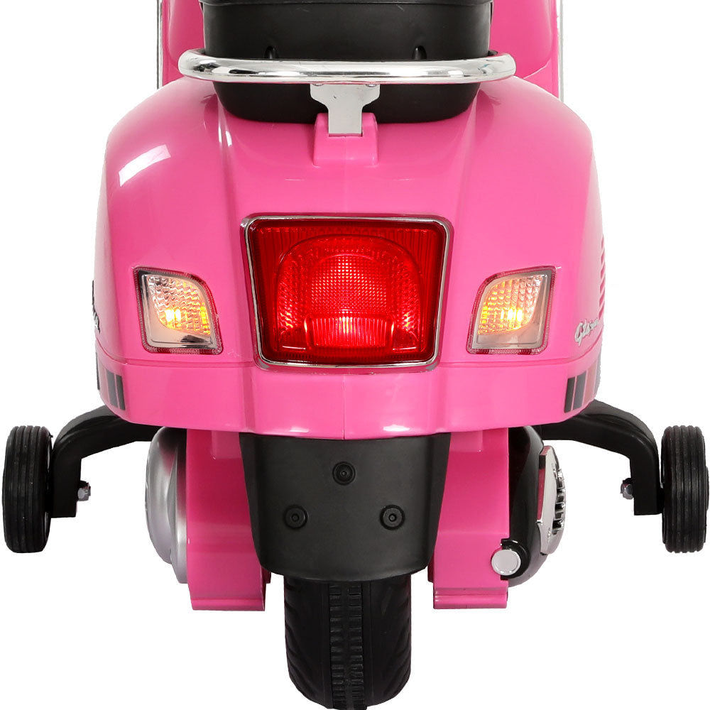 Vespa GTS Kids Electric Ride On Motorbike in Pink