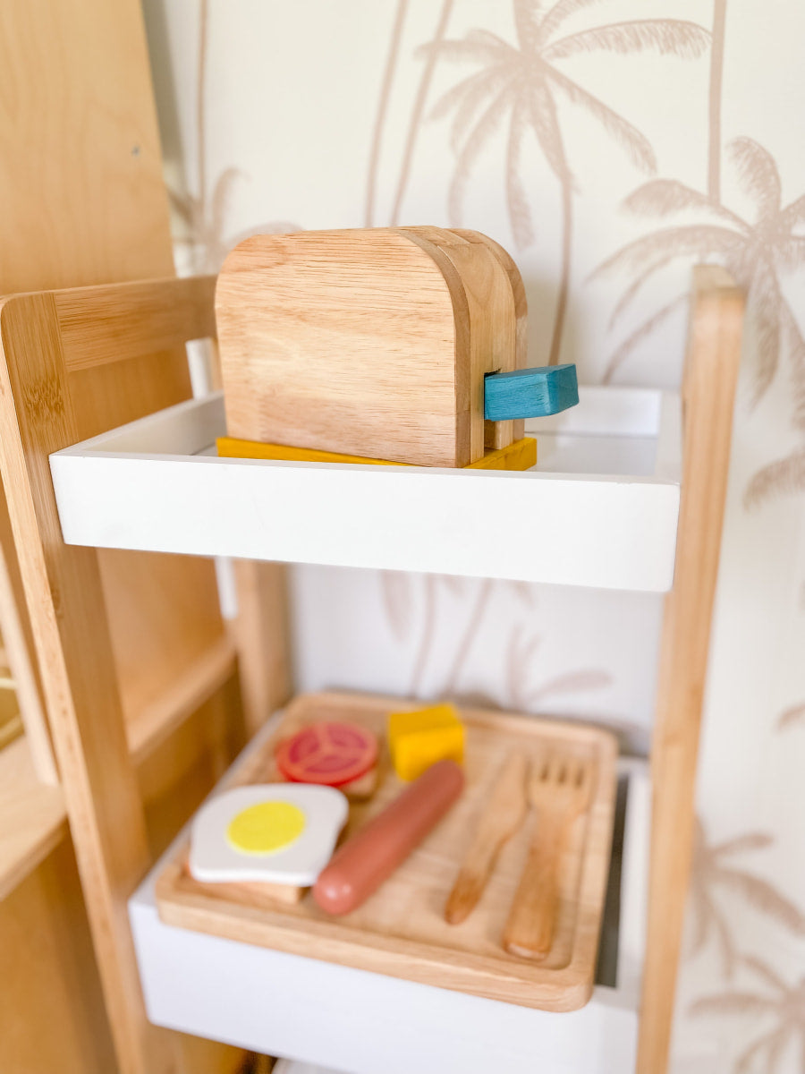 Wooden Kids Breakfast Play Set